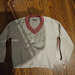 Il Gufo cabled cotton sweater size 8